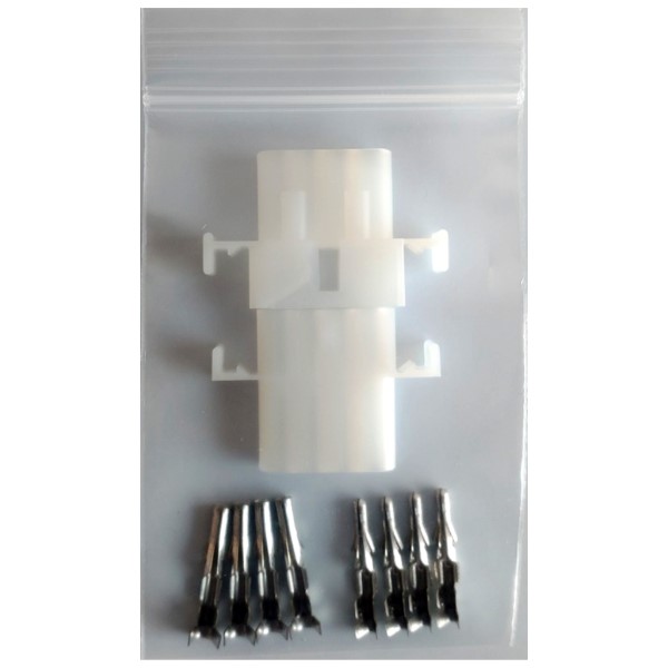 4Pコネクター アイコム用 AH-730他 オス/メスSET(ピン4個付き) con-4p-pr ネコポス対応商品