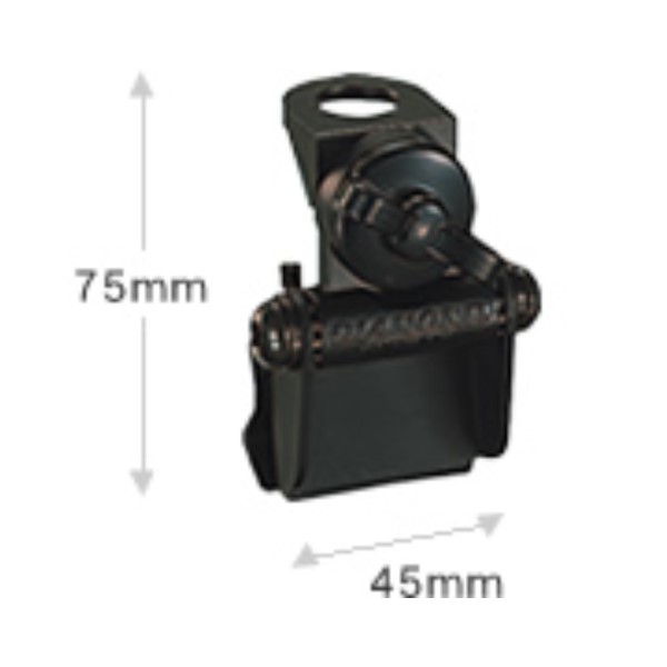 K311(k311) 第一電波工業 ダイヤモンド   ルーフサイド用基台（可倒式ミディサイズベース） 2軸変角機構付き