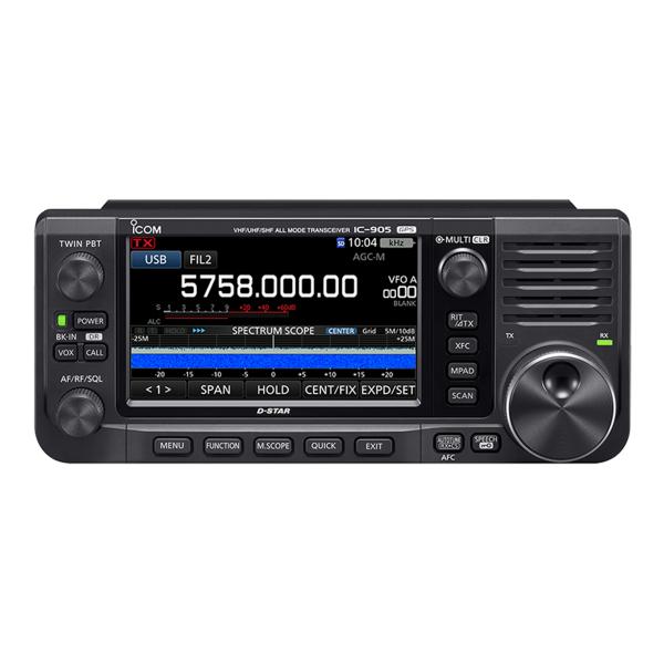 IC-905(ic-905) アイコム ICOM 144MHz+430MHz+1200MHz+2400MHz+5600MHz（+10GHz）〈SSB/CW/RTTY/AM/FM/DV/DD/ATV〉トランシーバー